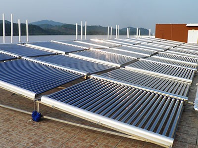太陽能熱水器工程聯箱熱水供暖系統